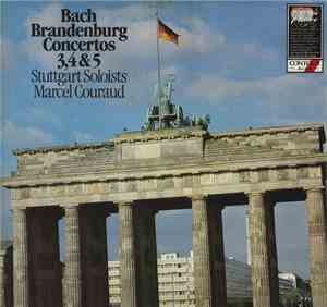 Bach, The Stuttgart Soloists , Conducted By Marcel Couraud - The Brandenbur ...