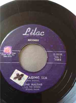 Gene Maltais With The Gibson String Band - The Raging Sea / Gangwar