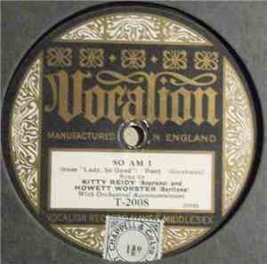 Kitty Reidy & Howett Worster - So Am I / Without You