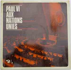 Paul VI - Paul VI Aux Nations Unies