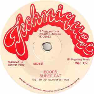 Super Cat  - Boops / Cry For The Youth