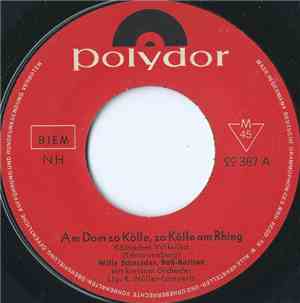 Willy Schneider - Am Dom Zo Kölle, Zo Kölle Am Rhing