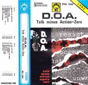 D.O.A.  - Talk Minus Action Equals Zero