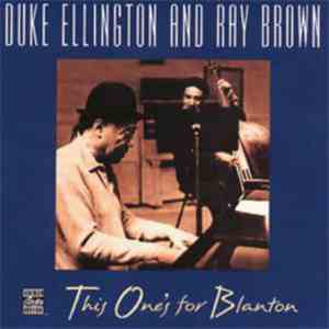 Duke Ellington And Ray Brown - This One's For Blanton