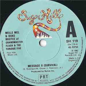 Melle Mel & Duke Bootee - Message II (Survival)