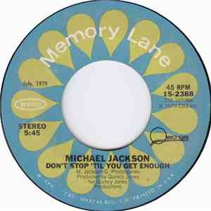 The Jacksons / Michael Jackson - Shake Your Body (Down To The Ground) / Don ...