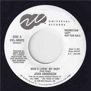 John Anderson  - Who's Lovin' My Baby