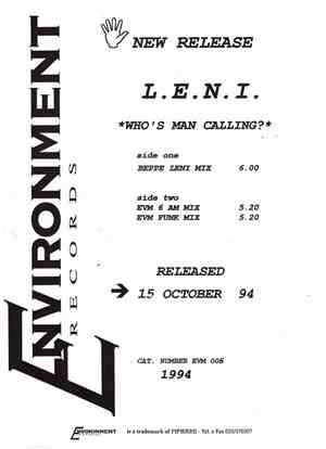 L.E.N.I. - Who's Man Calling?
