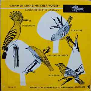 Various - Stimmen Einheimischer Vögel
