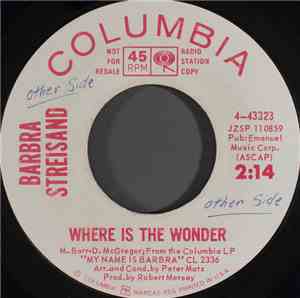 Barbra Streisand - Where Is The Wonder