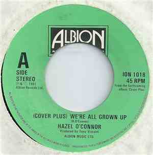 Hazel O'Connor - (Cover Plus) We're All Grown Up