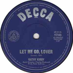 Kathy Kirby - Let Me Go, Lover