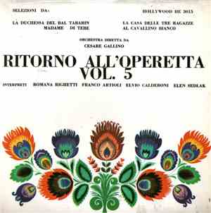 Various - Ritorno All'Operetta Vol. 5