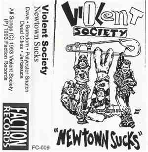 Violent Society - Newtown Sucks E.P.