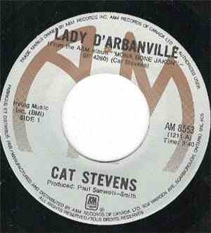 Cat Stevens - Lady D'Arbanville / Peace Train