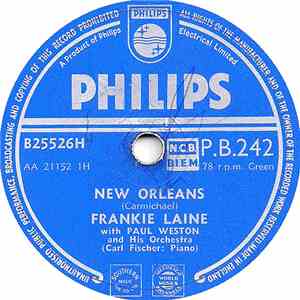 Frankie Laine With Paul Weston And His Orchestra - New Orleans / Granada