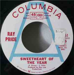 Ray Price - Sweetheart Of The Year / How Can I Write On The Paper