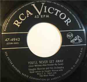 Vaughn Monroe And His Orchestra - You'll Never Get Away / A Man's Best Frie ...