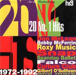 Various - 20 No. 1 Hits 1972-1992