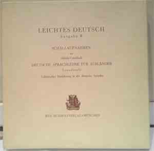 Various - Schallaufnahmen zu Schulz-Griesbach Deutsche Sprachlehre für Ausländer