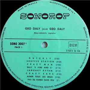 Geo Daly, Jean Claude Fohrenbach - Geo Daly Joue Geo Daly / Jean Claude Foh ...