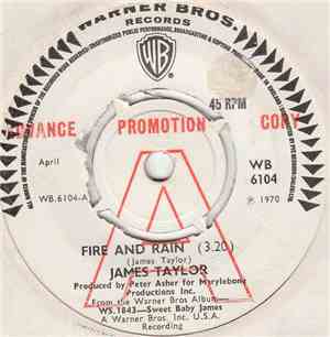 James Taylor  - Fire And Rain