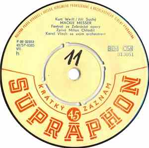 Milan Chladil / Jarmila Veselá - Mackie Messer / Mr. Blue