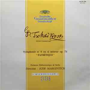 Peter Tchaikovsky, Igor Markevitch, Orchestre Philharmonique De Berlin - Sy ...