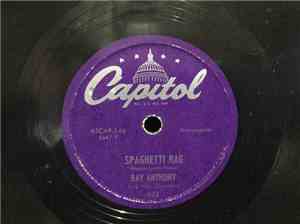 Ray Anthony & His Orchestra - Sentimental Me / Spaghetti Rag