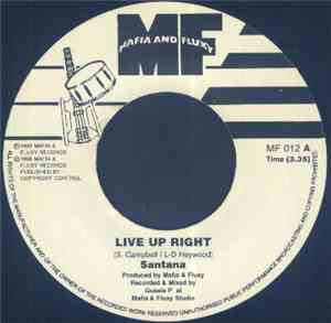 Santana  - Live Up Right