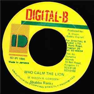 Shabba Ranks - Who Calm The Lion