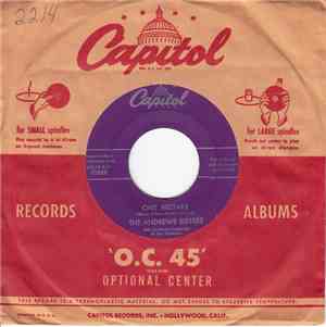The Andrews Sisters - One Mistake / Melancholy Moon