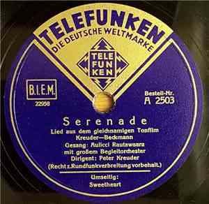 Aulicci Rautawaara - Serenade / Sweetheart