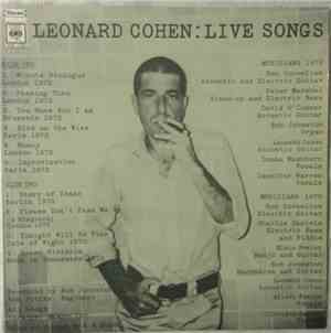 Leonard Cohen - Live Songs