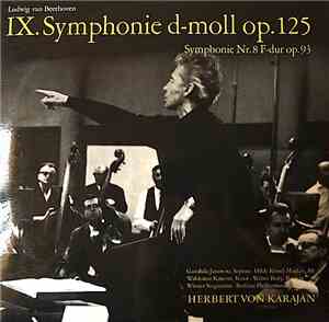 Ludwig van Beethoven / Herbert von Karajan, Berliner Philharmoniker - IX. S ...