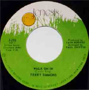 Terry Simmons - Walk On In / Noddin
