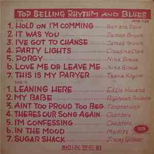 Various - Top Selling Rhythm And Blues