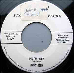 Jerry Reed - Mister Whiz / When I Found You