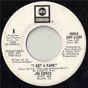 Jim Croce - I Got A Name