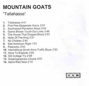 The Mountain Goats - Tallahassee