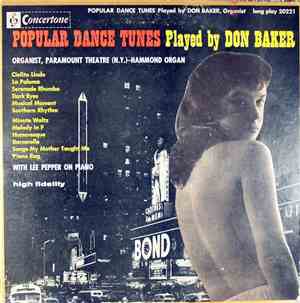 Don Baker  - Popular Dance Tunes