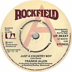 Frankie Allen - Just A Country Boy
