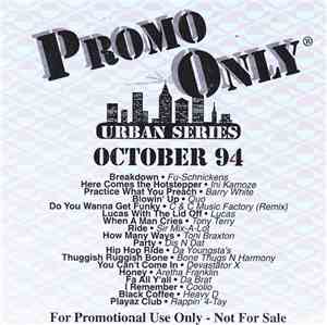Various - Promo Only Urban Series: October 1994
