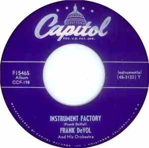 Frank DeVol And His Orchestra - Instrument Factory