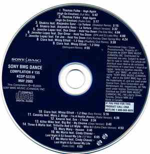 Various - Sony BMG Dance Compilation # 155
