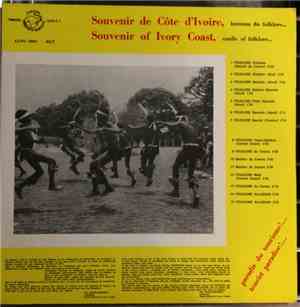 Various - Souvenir De Cote D'Ivoire/Souvenir Of Ivory Coast