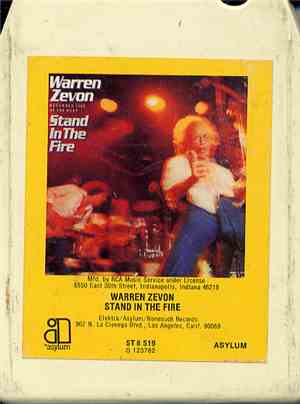 Warren Zevon - Stand In The Fire