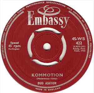 Bud Ashton / Steve Stannard And His Group - Kommotion / Rocking Goose