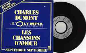 Charles Dumont - Les Chansons D'Amour / Septembre Septembre