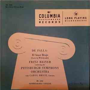 De Falla : Fritz Reiner Conducting The Pittsburg Symphony Orchestra With Ca ...